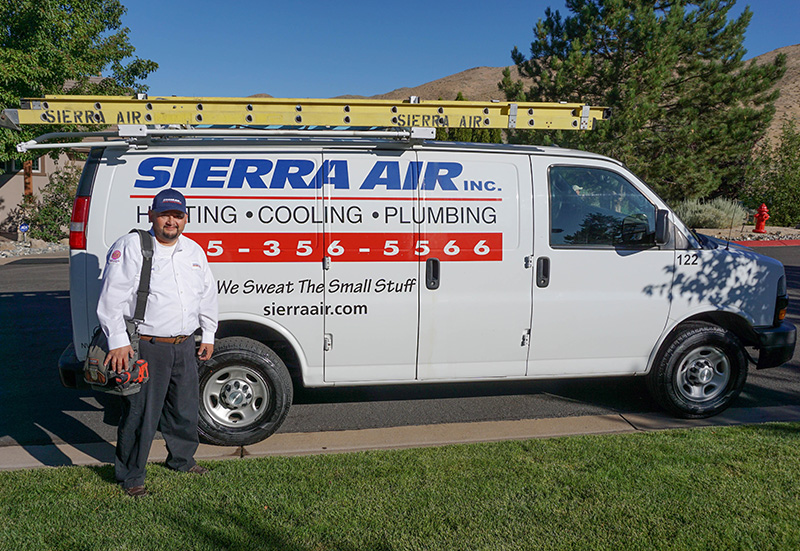 Happy Sierra Air customer