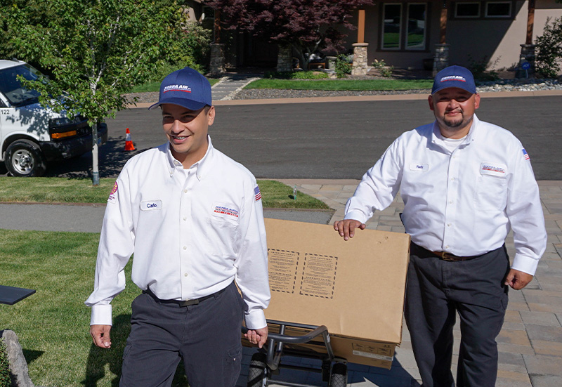 Ductless mini split system