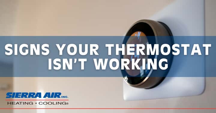 Signs Your Thermostat Isn’t Working
