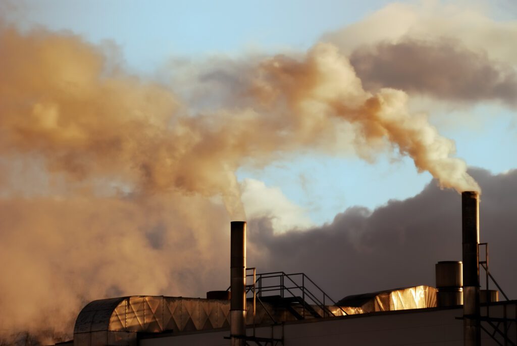 Air Pollution From A Factory Affects Indoor Air Quality
