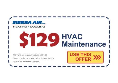 reno hvac specials