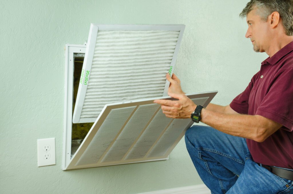 Replace Hvac Filters To Reduce Dust 