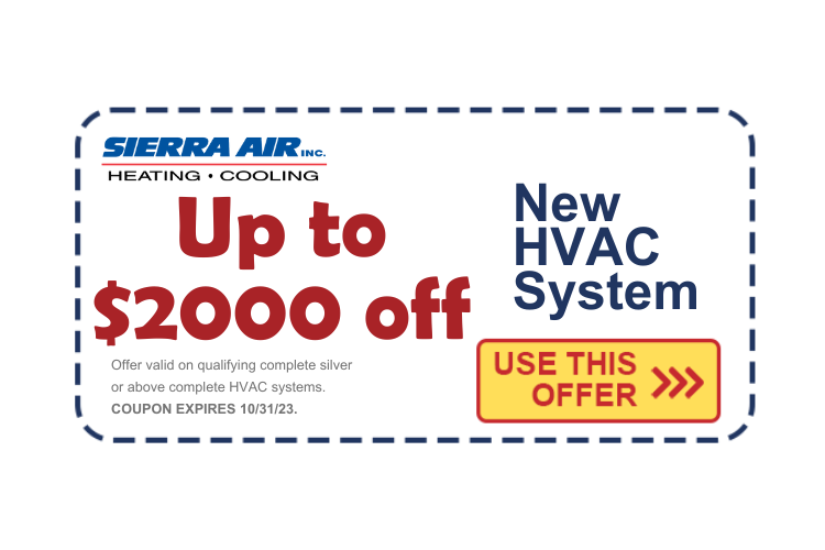 AC, Heating, Ventilation, & Plumbing Specials in Reno, NV!