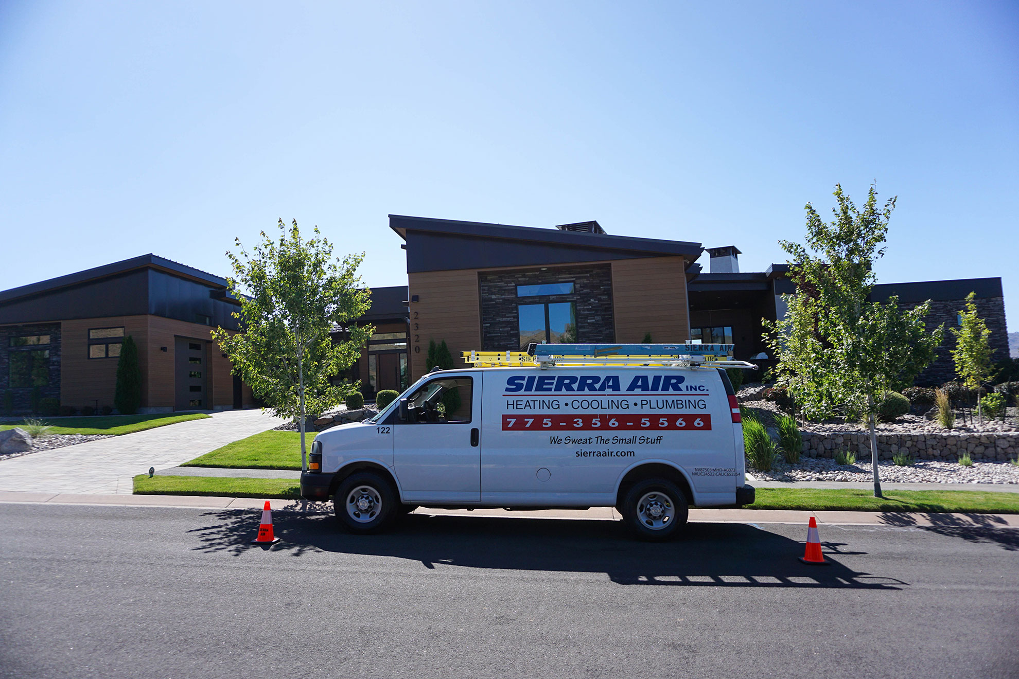 Sierra Air Reno Work Truck (5) Sierra Air Reno