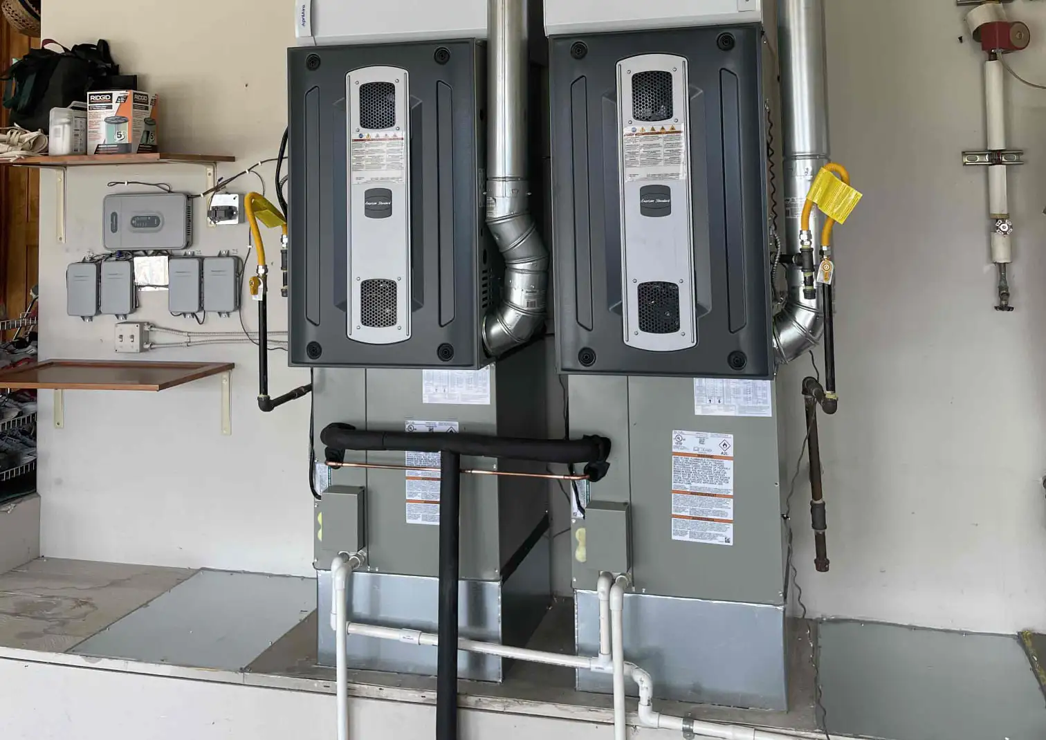 dual furnace with zoning
